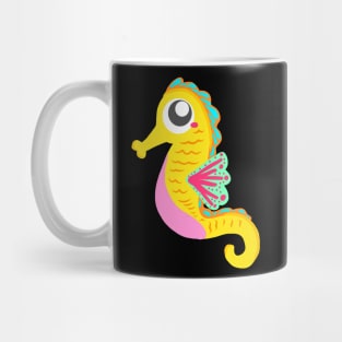 Seahorse Early Swimmer Mermaid Swimming Mug